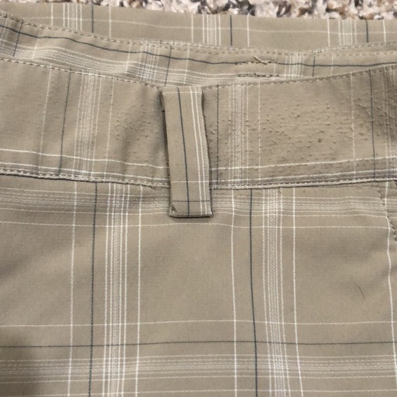 Nike Golf Pants Size 34 34x32 Medium Tan Plaid - Picture 11 of 11